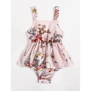 Floral Bodysuit dress